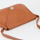 HERMES Christine Fjord Shoulder Bag Taurillon Leather Brown Auth ka4835SAV-7