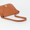 HERMES Christine Fjord Shoulder Bag Taurillon Leather Brown Auth ka4835SAV-8