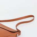 HERMES Christine Fjord Shoulder Bag Taurillon Leather Brown Auth ka4835SAV-14