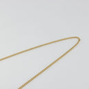 FENDI Chain Shoulder Bag Leather Pink Gold Auth ka4836A-14