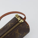 LOUIS VUITTON Monogram Papillon Pouch LV Auth ka4838-10
