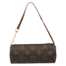 LOUIS VUITTON Monogram Papillon Pouch LV Auth ka4838-2