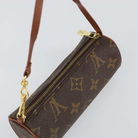 LOUIS VUITTON Monogram Papillon Pouch LV Auth ka4838