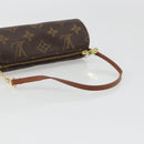 LOUIS VUITTON Monogram Papillon Pouch LV Auth ka4838-7