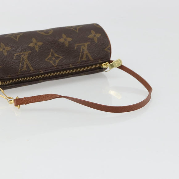 LOUIS VUITTON Monogram Papillon Pouch LV Auth ka4838