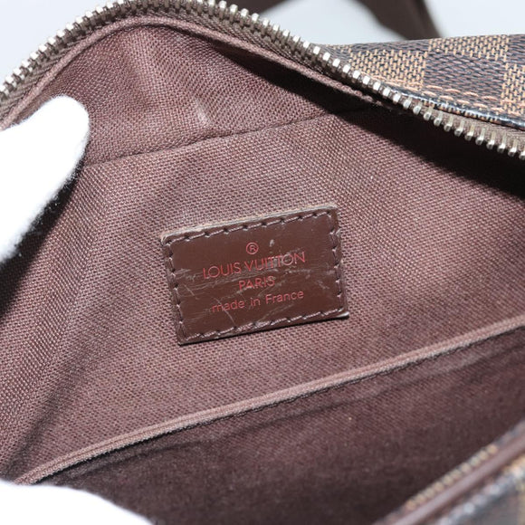 LOUIS VUITTON Damier Ebene Olaf PM Shoulder Bag N41442 LV Auth ka4840