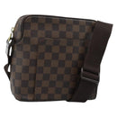 LOUIS VUITTON Damier Ebene Olaf PM Shoulder Bag N41442 LV Auth ka4840-1