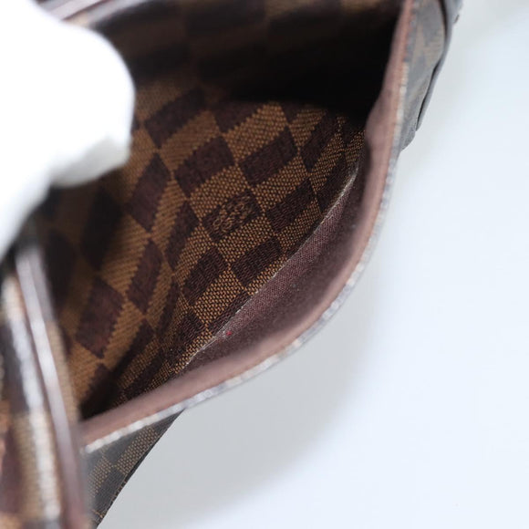 LOUIS VUITTON Damier Ebene Olaf PM Shoulder Bag N41442 LV Auth ka4840