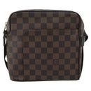 LOUIS VUITTON Damier Ebene Olaf PM Shoulder Bag N41442 LV Auth ka4840-13