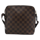LOUIS VUITTON Damier Ebene Olaf PM Shoulder Bag N41442 LV Auth ka4840-2