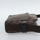 LOUIS VUITTON Damier Ebene Olaf PM Shoulder Bag N41442 LV Auth ka4840-4