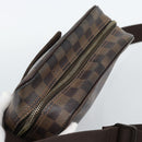 LOUIS VUITTON Damier Ebene Olaf PM Shoulder Bag N41442 LV Auth ka4840-6