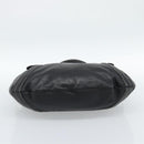 GUCCI Shoulder Bag Leather Black Gold 223937 Auth ka4841V-5