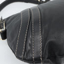 GUCCI Shoulder Bag Leather Black Gold 223937 Auth ka4841V-17