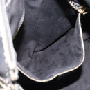 GUCCI Shoulder Bag Leather Black Gold 223937 Auth ka4841V-24
