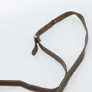 GUCCI GG Supreme Web Sherry Line Bag PVC Beige Gold 001 58 6177 4023 Auth ka4844-8