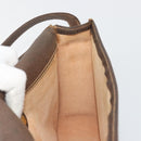 GUCCI GG Supreme Web Sherry Line Bag PVC Beige Gold 001 104 0551 Auth ka4846-18