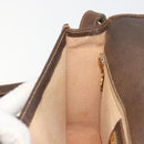 GUCCI GG Supreme Web Sherry Line Bag PVC Beige Gold 001 104 0551 Auth ka4846-19