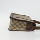 GUCCI GG Supreme Web Sherry Line Bag PVC Beige Gold 001 104 0551 Auth ka4846-4