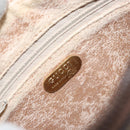 GUCCI GG Plus Supreme Shoulder Bag PVC Beige Gold Auth ka485-16