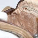 GUCCI GG Plus Supreme Shoulder Bag PVC Beige Gold Auth ka485-19