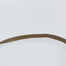 GUCCI GG Plus Supreme Shoulder Bag PVC Beige Gold Auth ka485-8