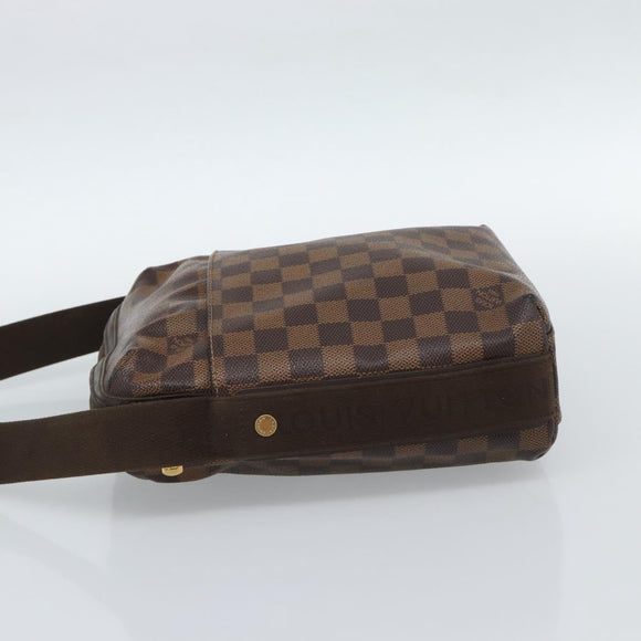 LOUIS VUITTON Damier Ebene Trotteur Beaubourg Shoulder Bag N41135 LV Auth ka4850