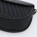 GUCCI Shoulder Bag Canvas Leather Black Gold 007 14 0074 Auth ka4851-9