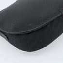 GUCCI Shoulder Bag Canvas Leather Black Gold 007 14 0074 Auth ka4851-16