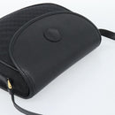 GUCCI Shoulder Bag Canvas Leather Black Gold 007 14 0074 Auth ka4851-6