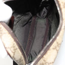 GUCCI GG Supreme Shoulder Bag PVC Beige Silver 12275 Auth ka4852-11