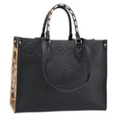LOUIS VUITTON Empreinte Wild At Heart On The Go MM Bag M58522 LV Auth ka4854SM-1