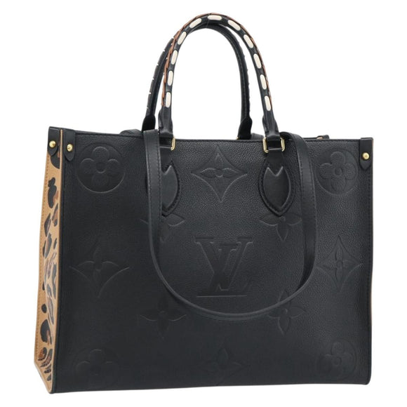 LOUIS VUITTON Empreinte Wild At Heart On The Go MM Bag M58522 LV Auth ka4854SM