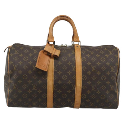 LOUIS VUITTON Monogram Keepall 45 Boston Bag M41428 LV Auth ka4857 - 0