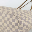 LOUIS VUITTON Damier Azur Neverfull MM Tote Bag N41605 LV Auth ka4858-15