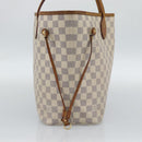 LOUIS VUITTON Damier Azur Neverfull MM Tote Bag N41605 LV Auth ka4858-3