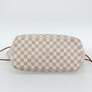 LOUIS VUITTON Damier Azur Neverfull MM Tote Bag N41605 LV Auth ka4858-5
