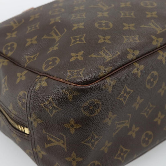 LOUIS VUITTON Monogram Deauville Hand Bag M47270 LV Auth ka4859