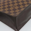 LOUIS VUITTON Damier Ebene Venice PM Hand Bag N51145 LV Auth ka4863-14