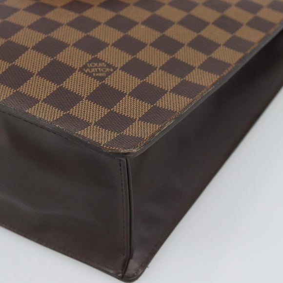 LOUIS VUITTON Damier Ebene Venice PM Hand Bag N51145 LV Auth ka4863
