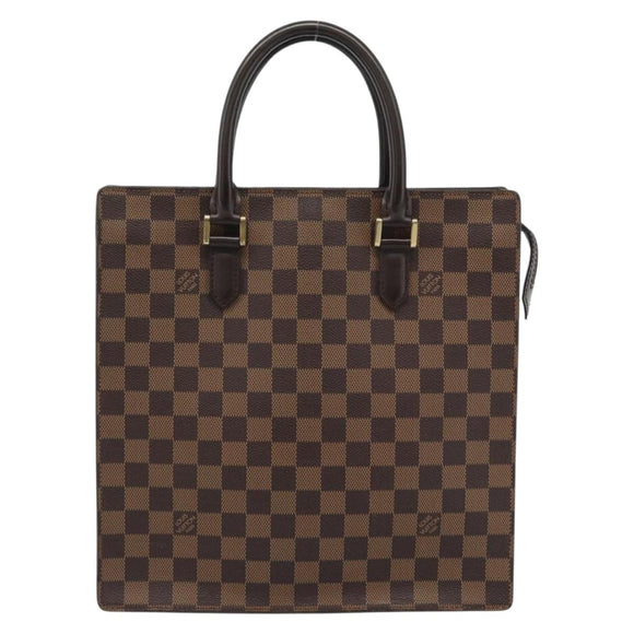 LOUIS VUITTON Damier Ebene Venice PM Hand Bag N51145 LV Auth ka4863