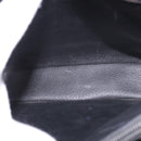 CELINE Macadam Canvas Tote Bag PVC Leather Black Gold Auth ka4867A-11