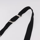 PRADA Shoulder Bag Leather White Silver Auth ka4868V-14