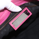 BALENCIAGA The City Hand Bag Leather 2way Pink 115748 Auth ka4873SAM-19