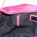 BALENCIAGA The City Hand Bag Leather 2way Pink 115748 Auth ka4873SAM-23