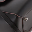 CELINE Belt bag Hand Bag Leather 2way Brown Silver Auth ka4875M-16