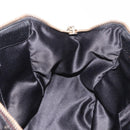 Miu Miu Hand Bag Leather 2way Black Gold Auth ka4877V-21