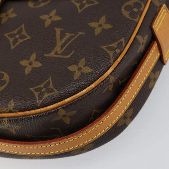 LOUIS VUITTON Monogram Jeune Fille GM Shoulder Bag M51225 LV Auth ka488