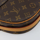 LOUIS VUITTON Monogram Jeune Fille GM Shoulder Bag M51225 LV Auth ka488-15