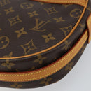 LOUIS VUITTON Monogram Jeune Fille GM Shoulder Bag M51225 LV Auth ka488-16
